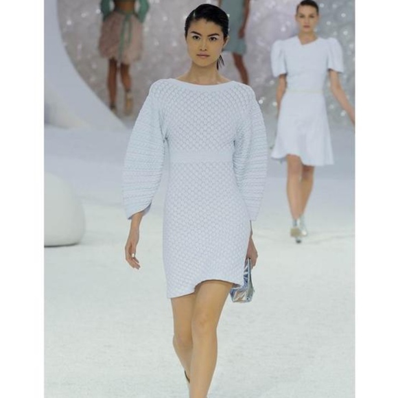 CHANEL 12P Runway Look 43 Vogue Cover Dress